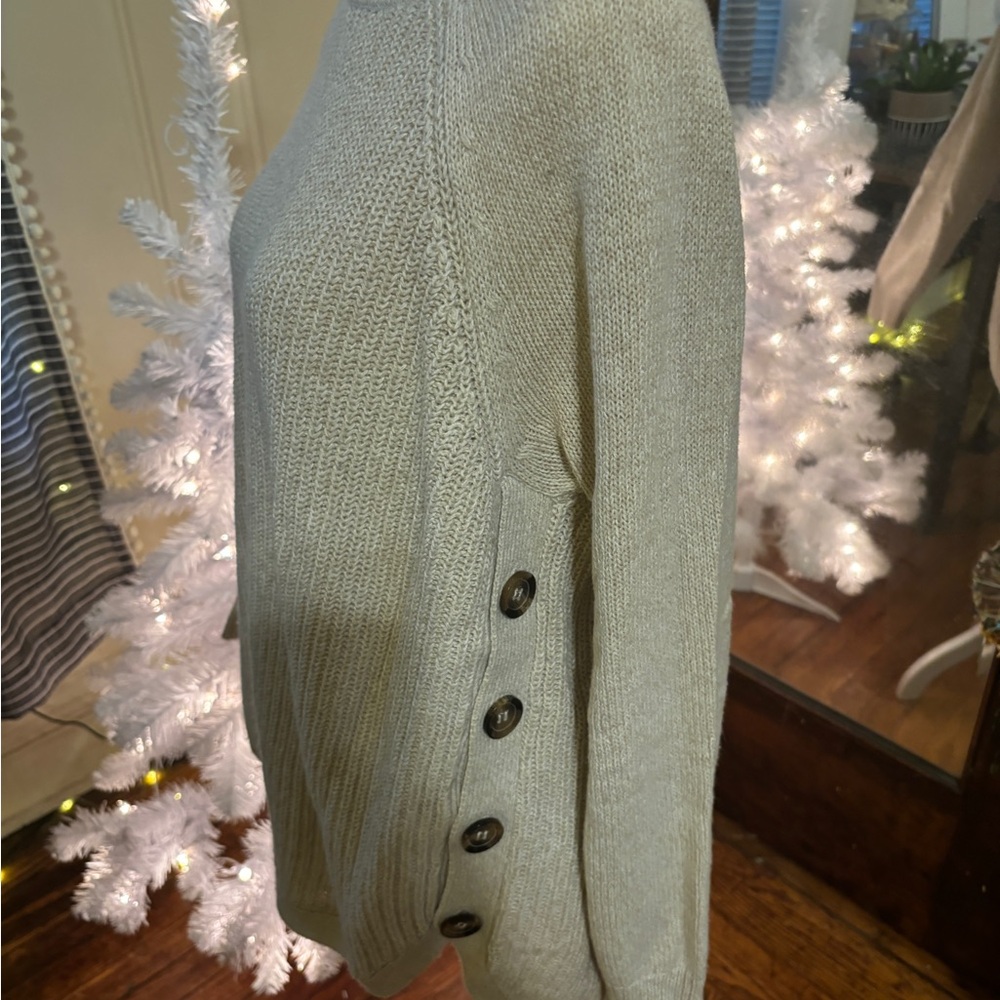 Oatmeal sweater size L
